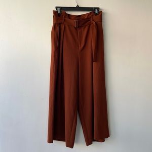 Vince Paperbag High-Waisted Cropped Trouser